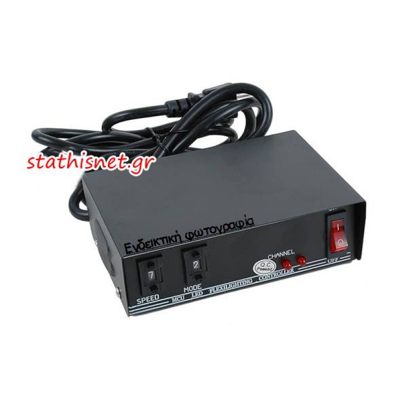 Controller δικάναλου φωτοσωλήνα 230v 800W SGR