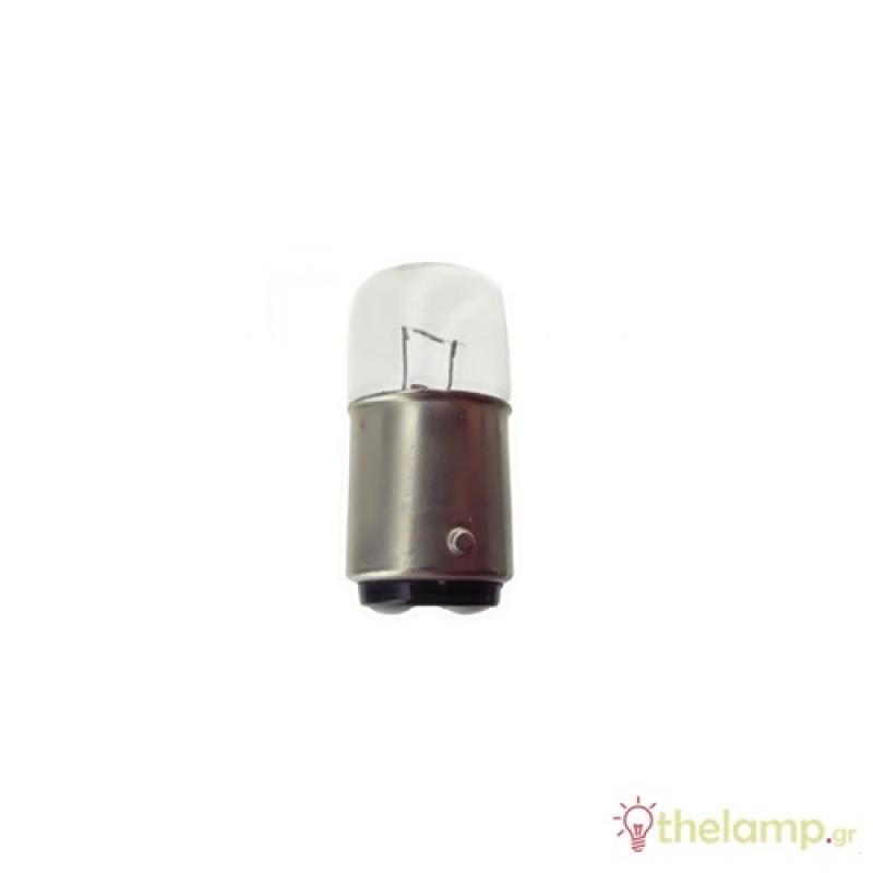 Ενδεικτική λυχνία 230V 5-7W BA15d  ᴓ16x35mm