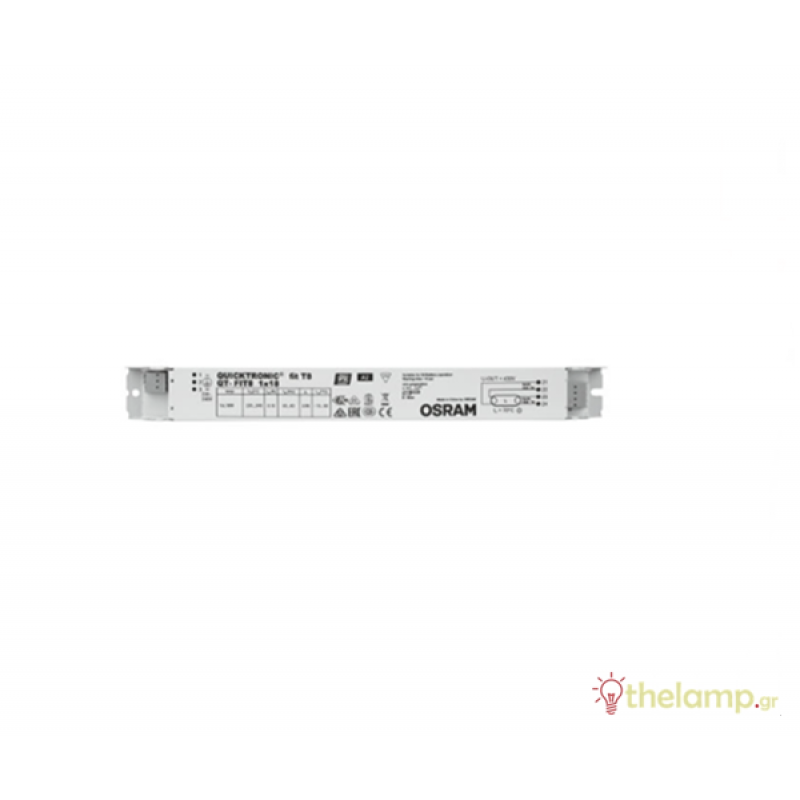 Ballast 220-240V 1x18W QT-FIT8 Osram