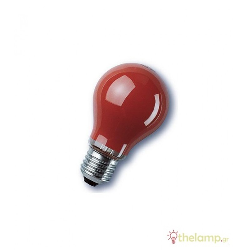 Λαμπτήρας πυράκτωσης 230V 25W E27 κόκκινος Radium