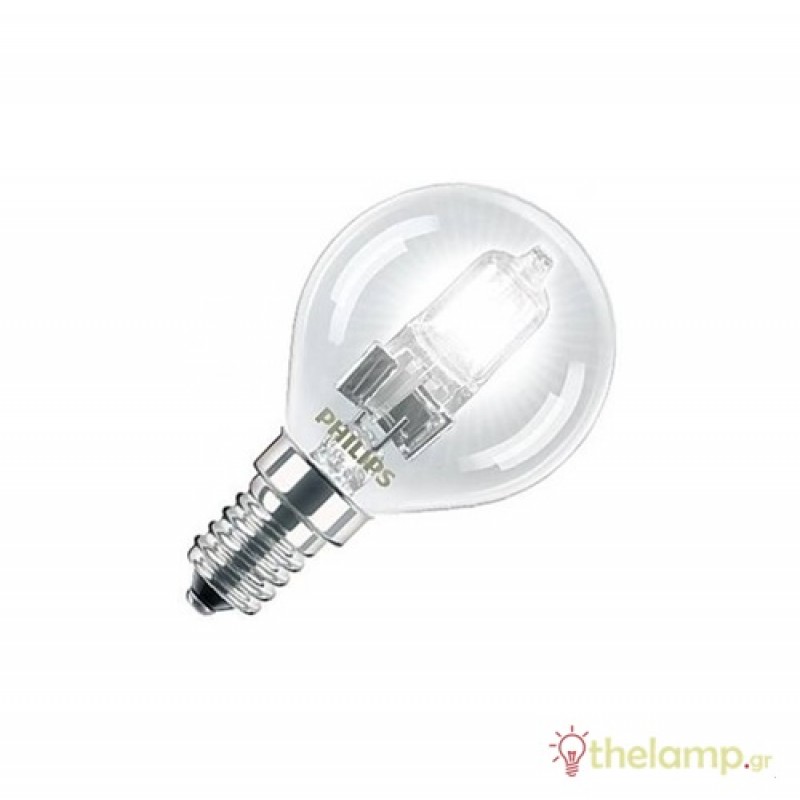 Λαμπτήρας αλογόνου 240V 28W E14 γλομπάκι dimmable Philips