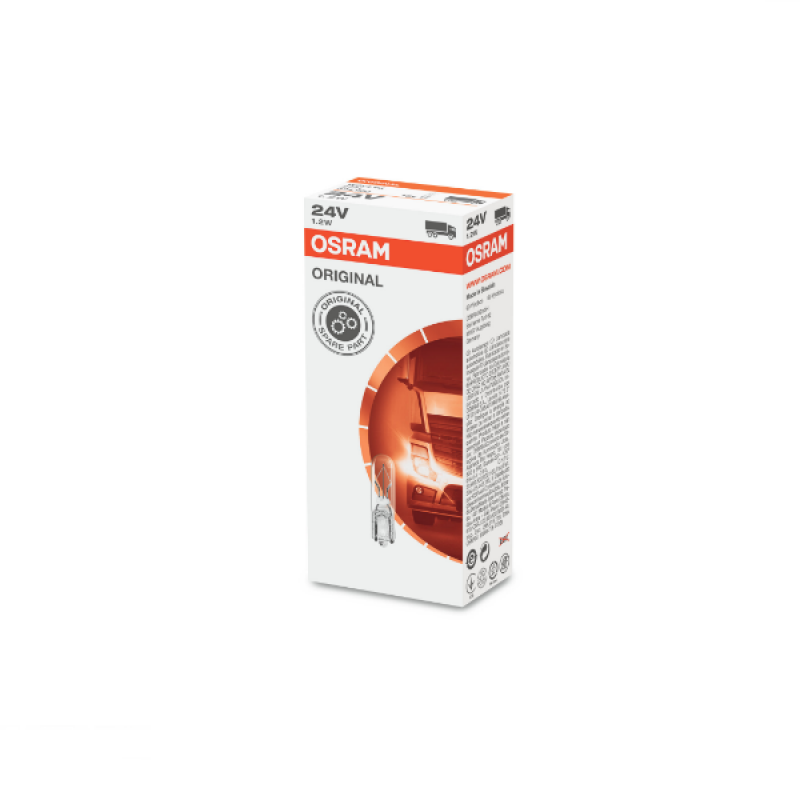 Osram 24V 1.2W W2x4.6d ±20% Original 2741