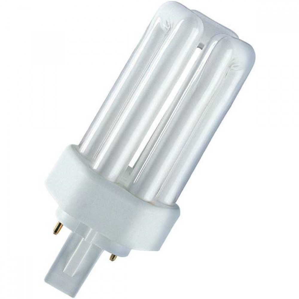 Fluorescent 26W/830 GX24D-3 warm white 3000K Dulux T Osram