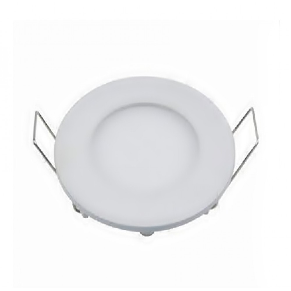 Φωτιστικό led panel χωνευτό 3W 240V cool white 4000K στρόγγυλο