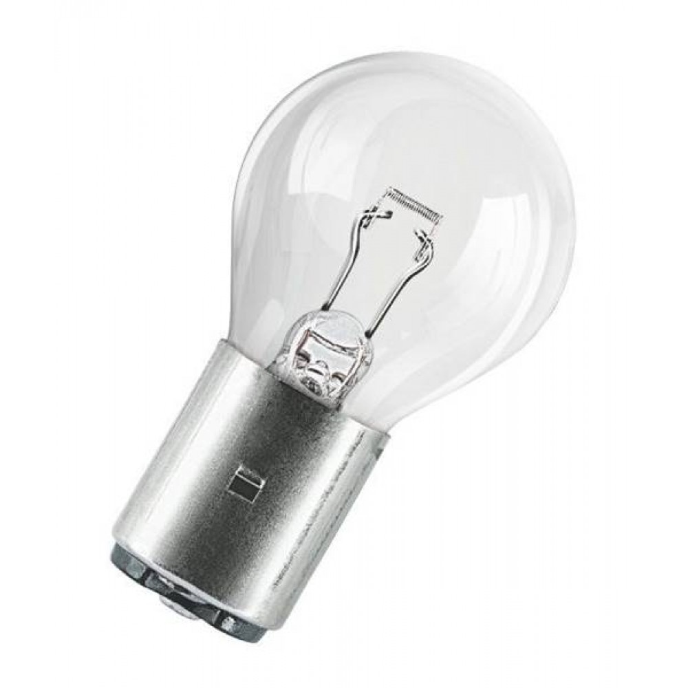 Osram S2 12V-35/35W / BA20D / Halogen Bulb Silver
