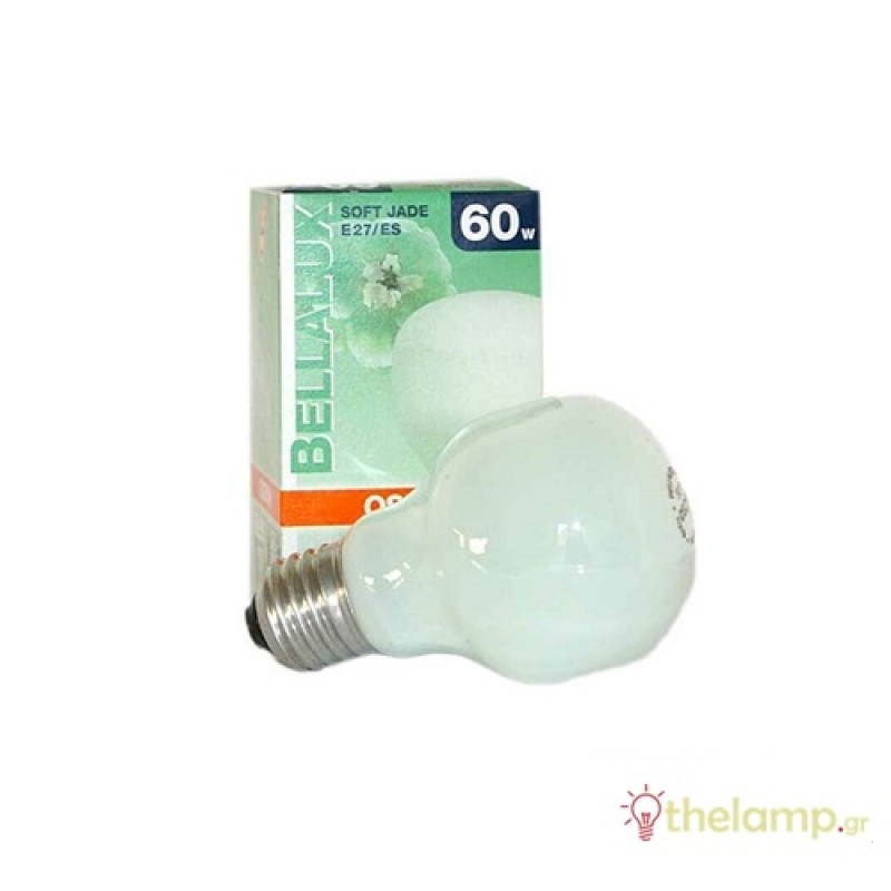Λαμπτήρας πυράκτωσης Βella soft 230V 60W E27 T60 πράσινη Osram