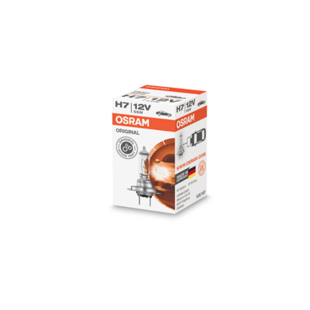 Osram 12V 55W PX26d H7 +10% Original Line 64210