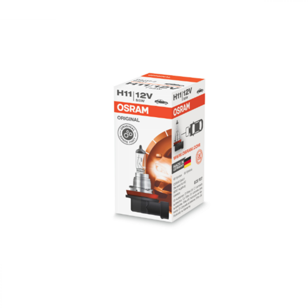 Osram 12V 55W PGJ19-2 H11 +10% Original Line 64211