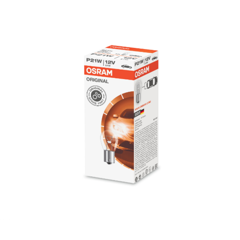 Osram 12V 21W BA15S P21W ±15% Original 7506