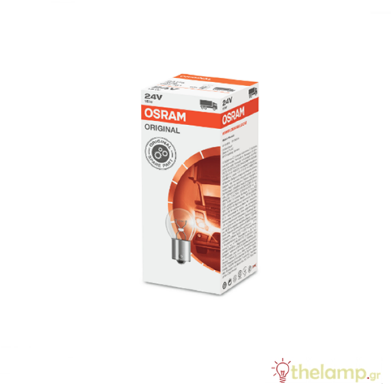 Osram 24V 15W BA15S +25% Original 7529