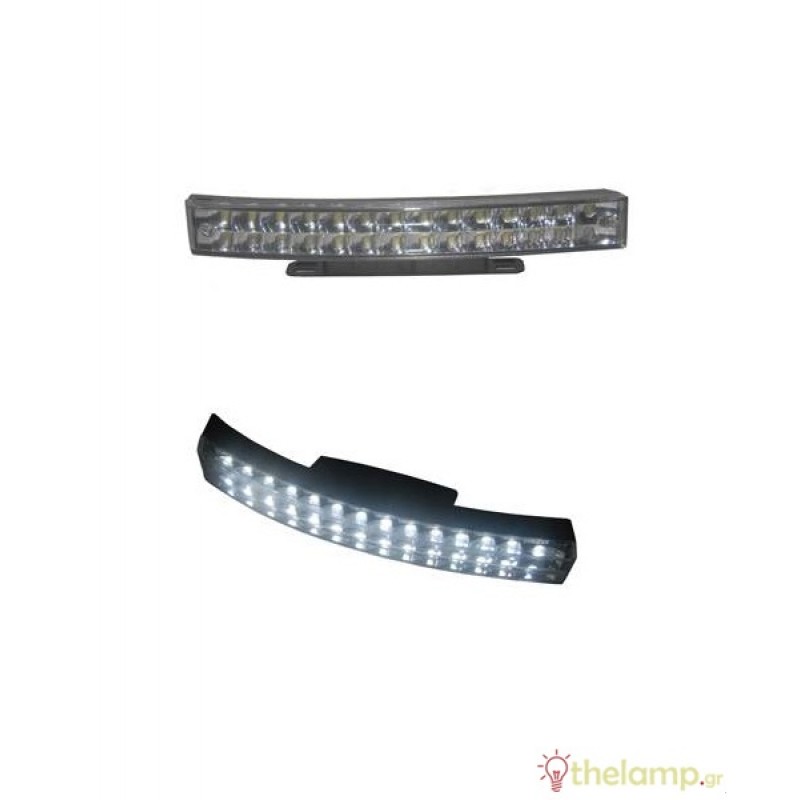 Φωτιστικό αυτοκινήτου ημέρας 28 led λωρίδα BY-09012-28 Besyo