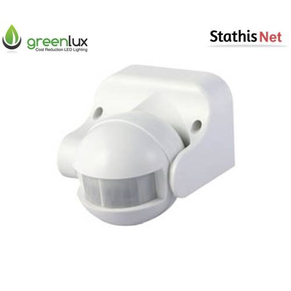 Ανιχνευτής κίνησης τοίχου λευκός 1200W 230V 180° ST09 IP44 Starlux