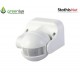 Ανιχνευτής κίνησης τοίχου λευκός 1200W 230V 180° ST09 IP44 Starlux