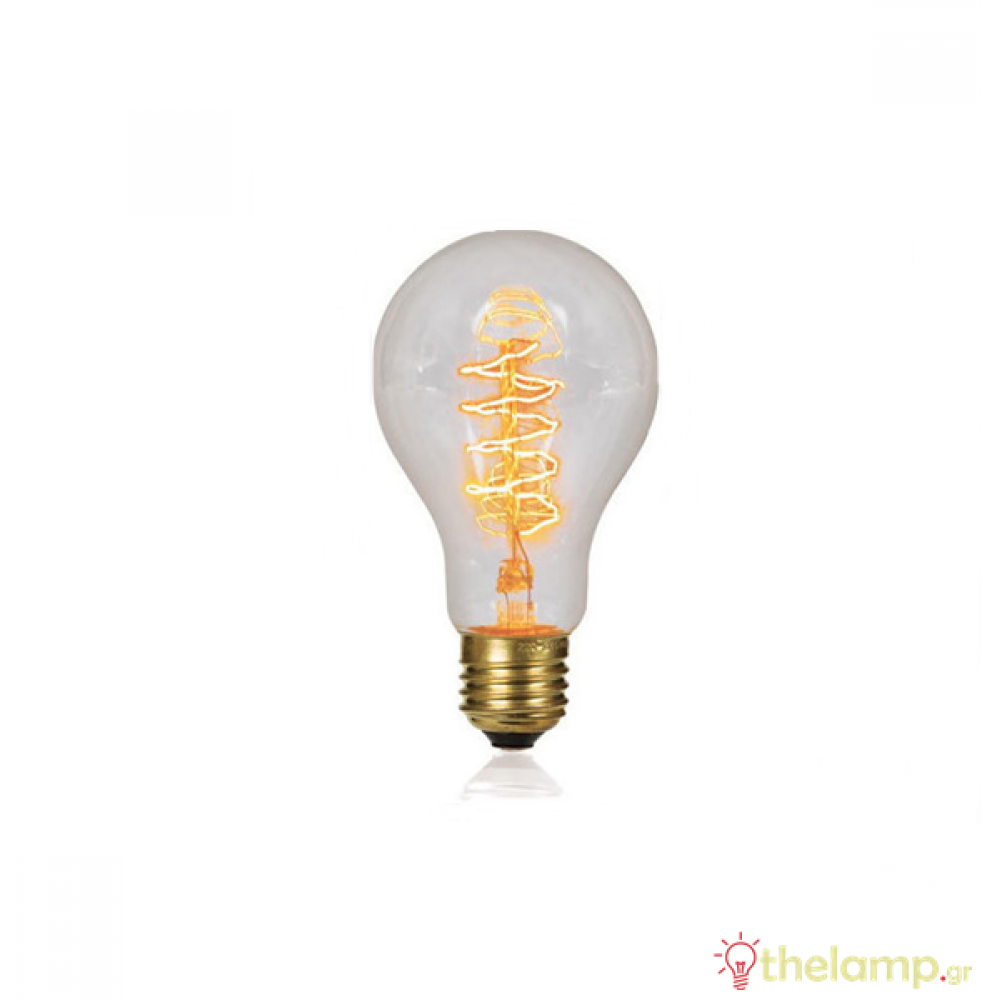 Λαμπτήρας πυράκτωσης Edison 230V 40W E27 A23-32A νήματος Φos_me