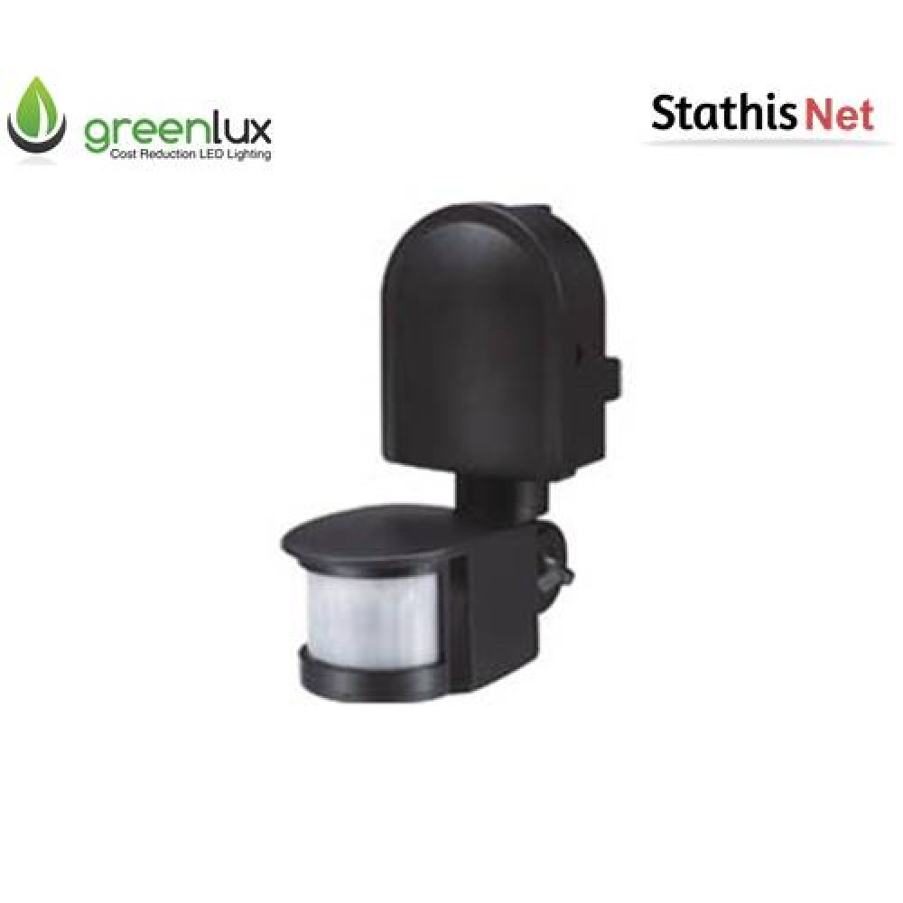 Motion detector black 1200W 230V 180° ST10F IP44 Starlux