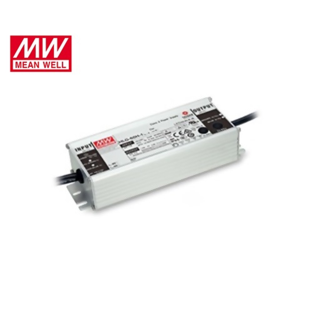 Τροφοδοτικό Led 230V IN -> OUT 24VDC 60W 2.5A IP67 dimmable HLG60H-24B Mean Well