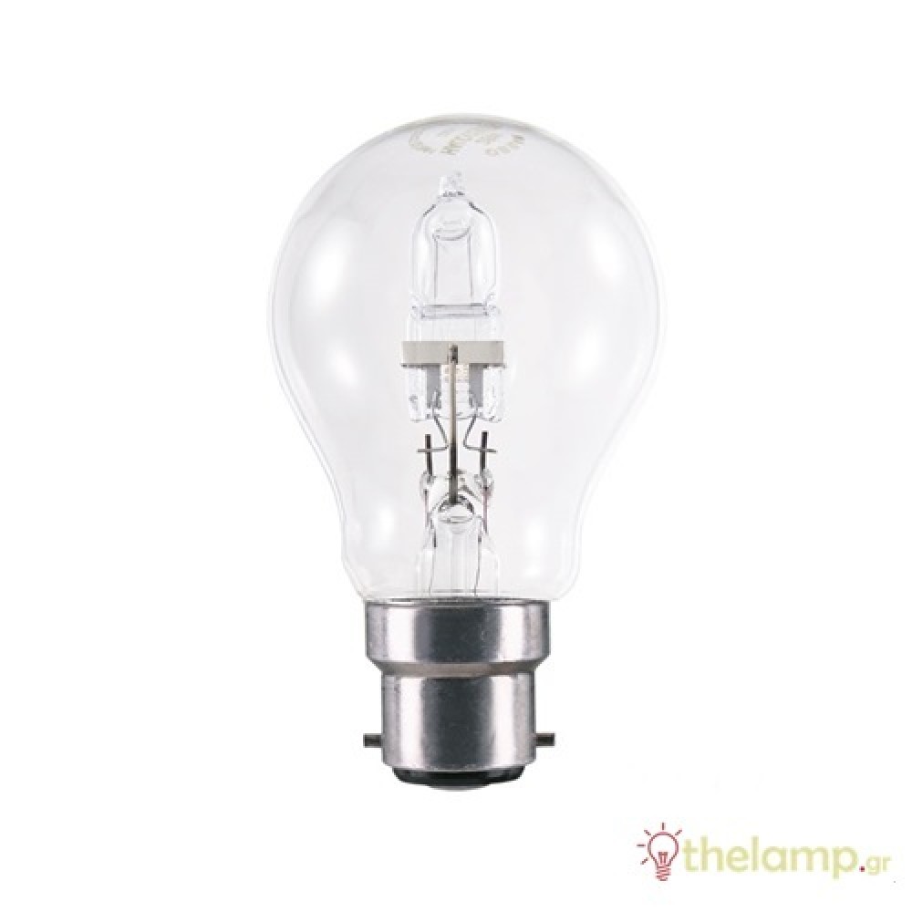 Eco 240V 42W B22d clear dimmable Fos_me