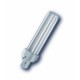 Fluorescent 18W/830 G24D-2 warm white 3000K Dulux D Osram