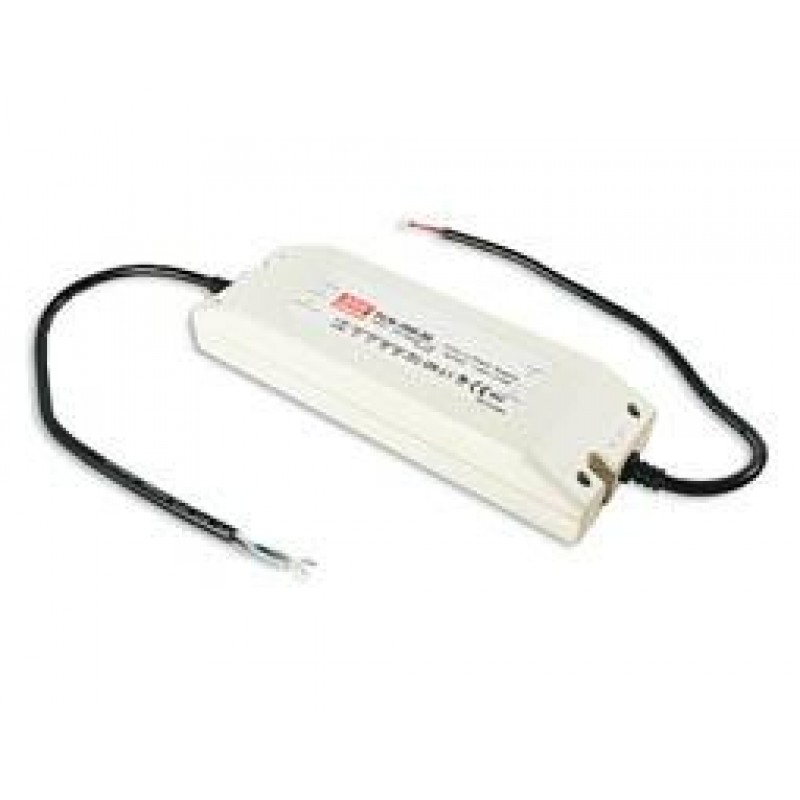 Τροφοδοτικό Led 230V IN -> OUT 12VDC 60W 5A IP64 PFC PLN100-12 Mean Well