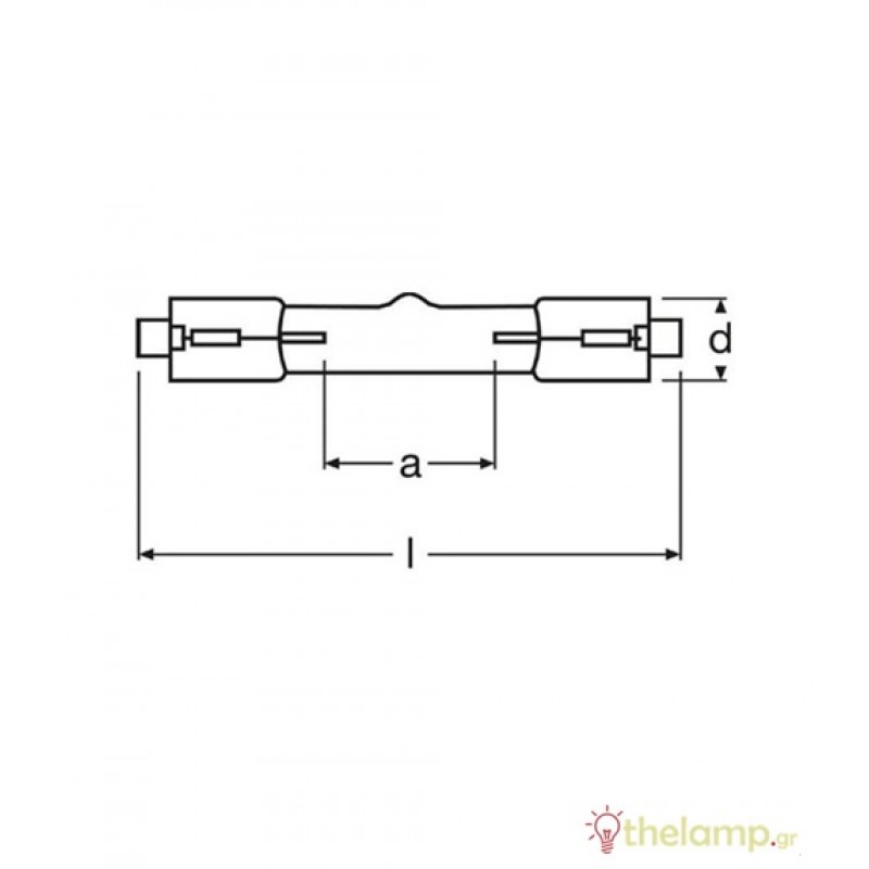 230V R7s 460W s180 HTC/HTT Supratec UV Osram