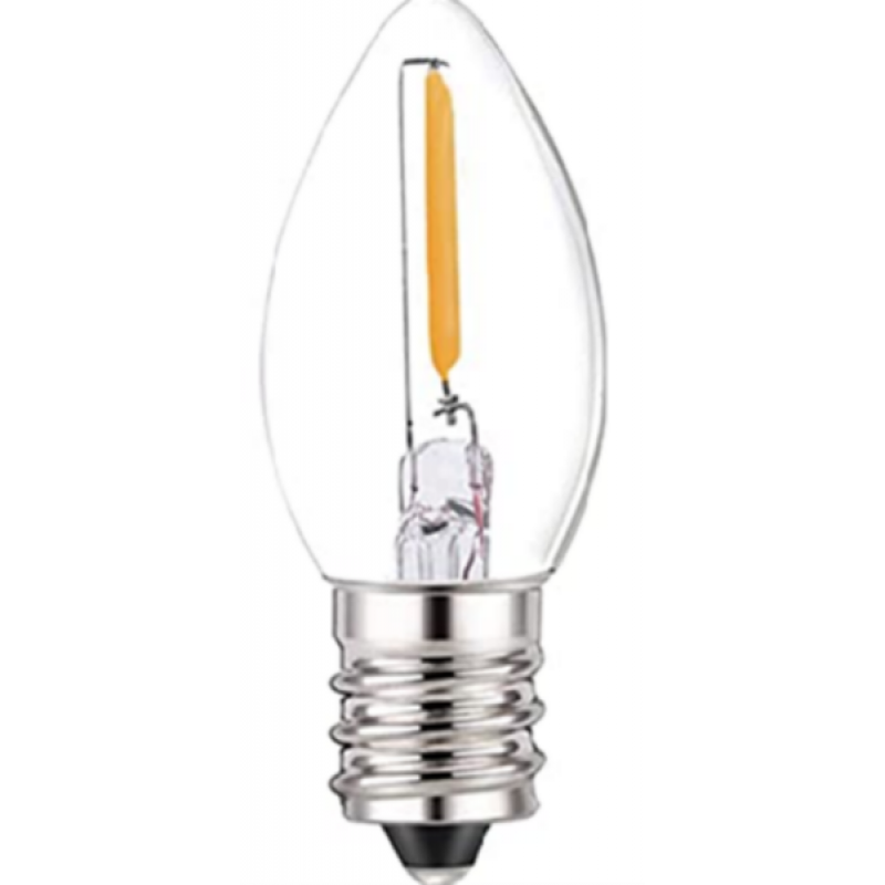 Night lamp led Filament C7 0.5W E12 6500K Fos_me