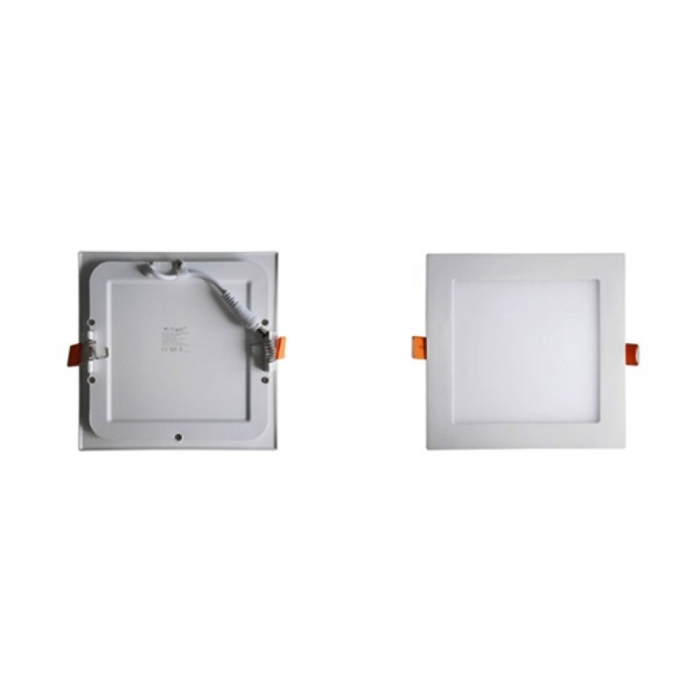 Led panel recessed 18W 240V 120° cool white 4500K square 4870 VT-1807SQ V-TAC