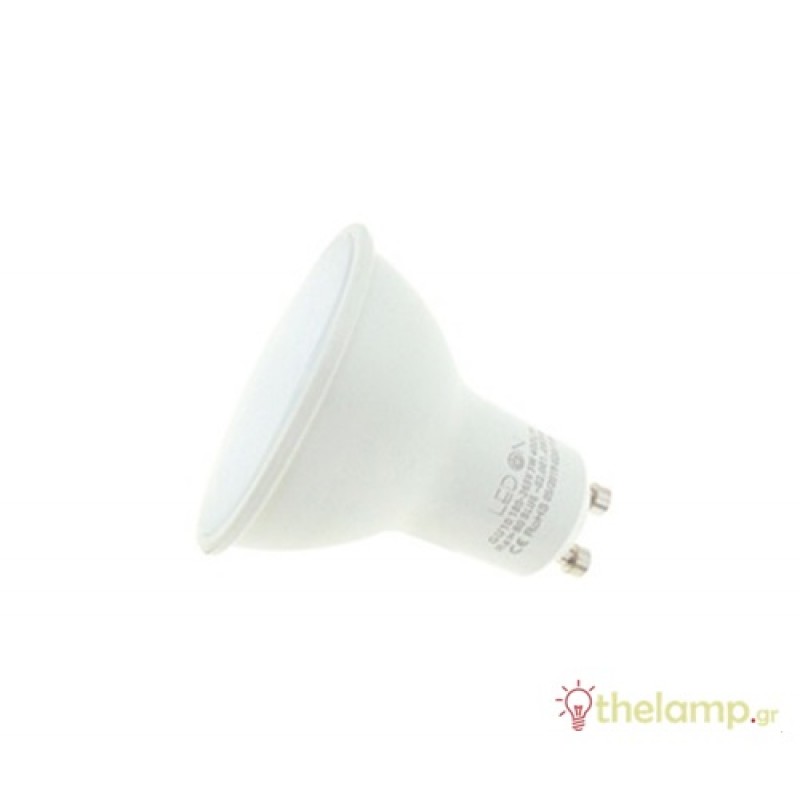 Led 240V 5W GU10 110° μπλέ LedOn