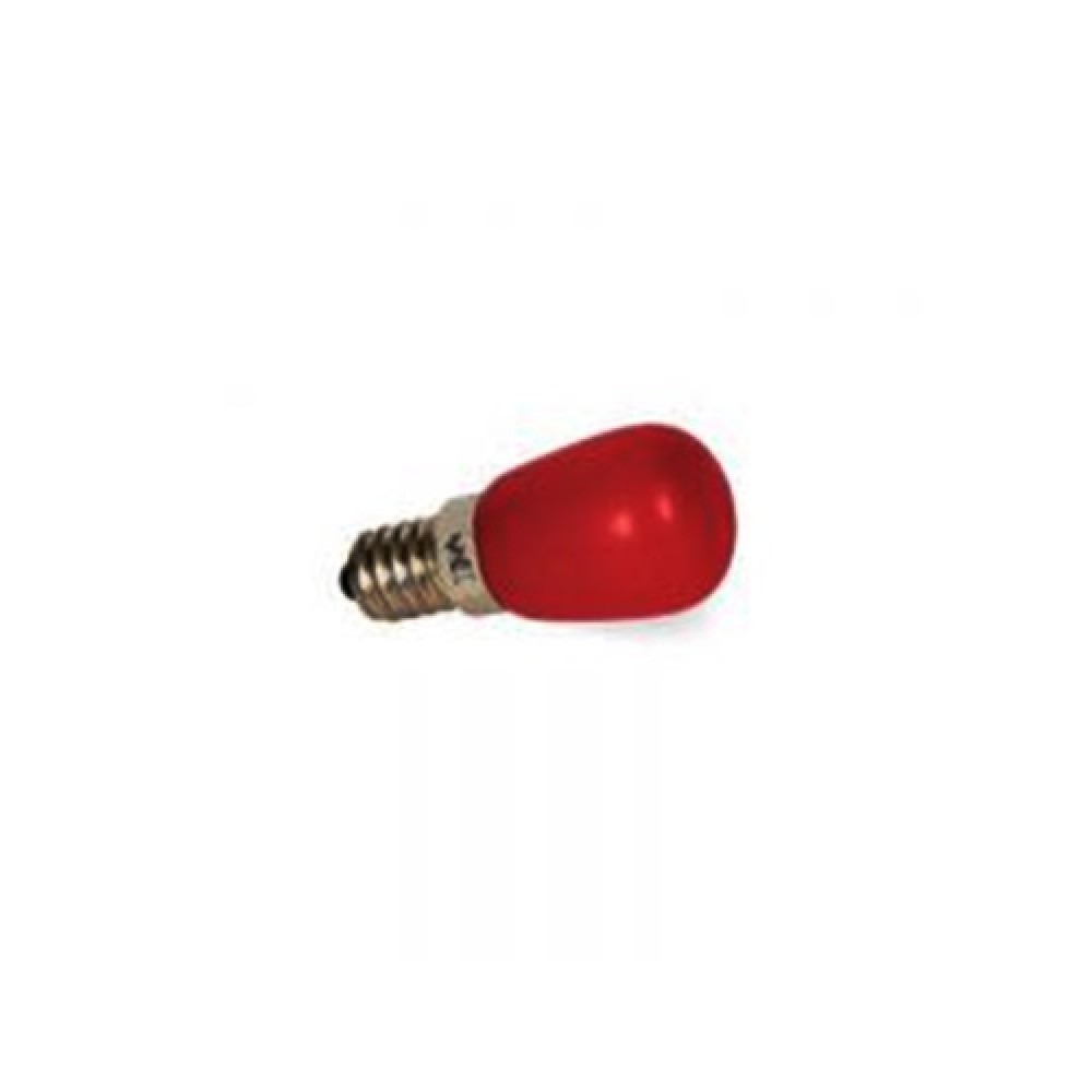 Night led lamp 240V 0.5W E14 red
