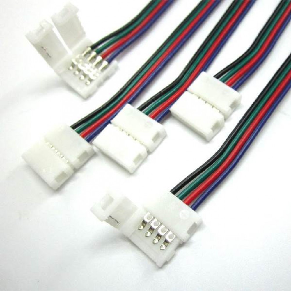 Adaptor for led strip RGB 5050 4pin with cable single 3502 V-TAC