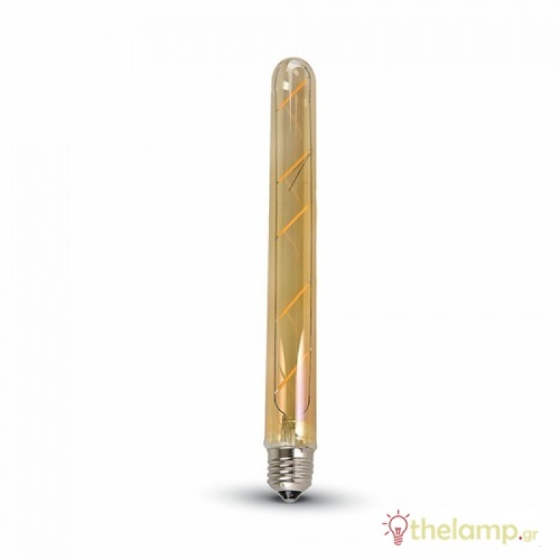 Led filament T30 240V 5W E27 διάφανη warm white 2200K 7142 VT-1895 V-TAC