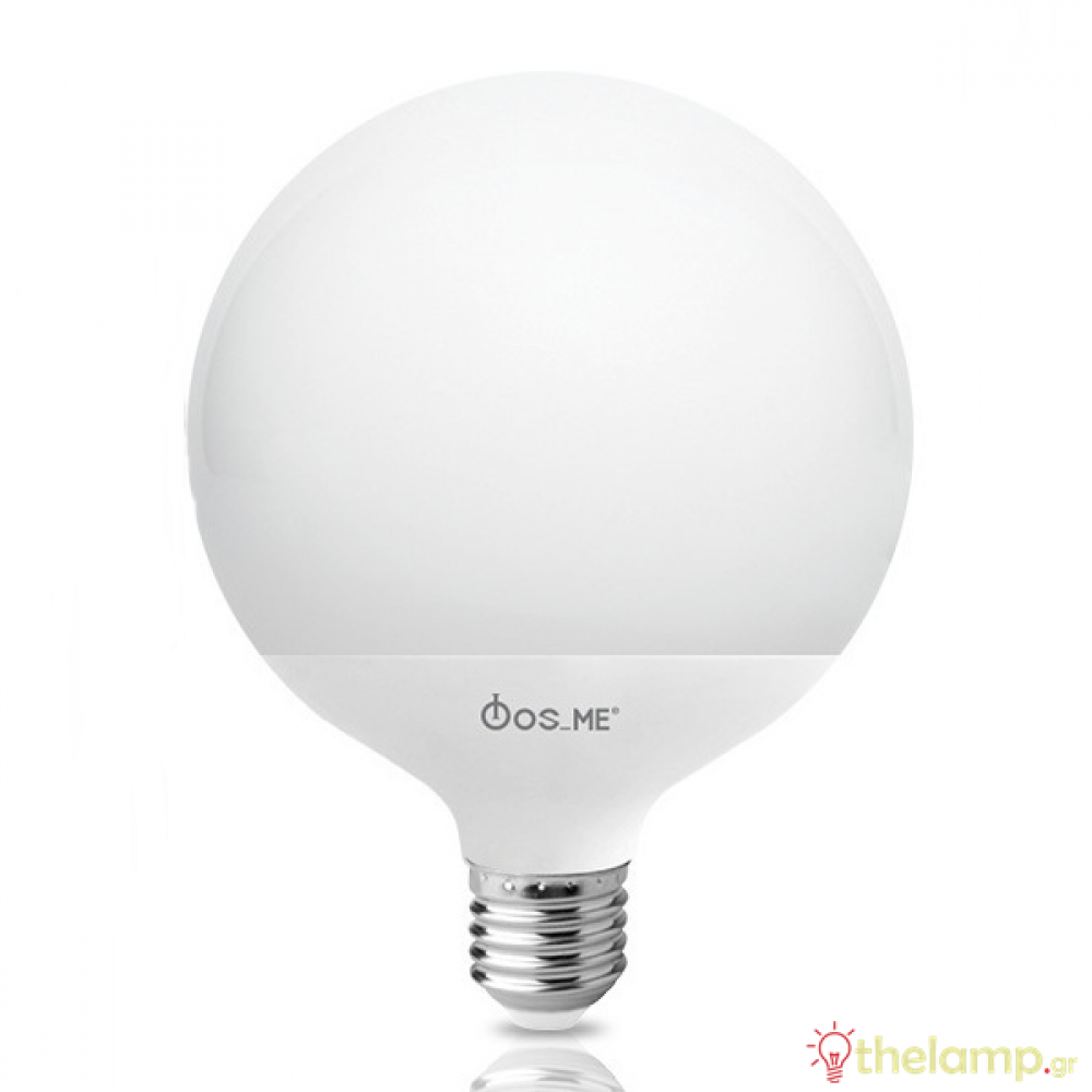 Led globe G120 18W E27 day light 6500K Fos_me