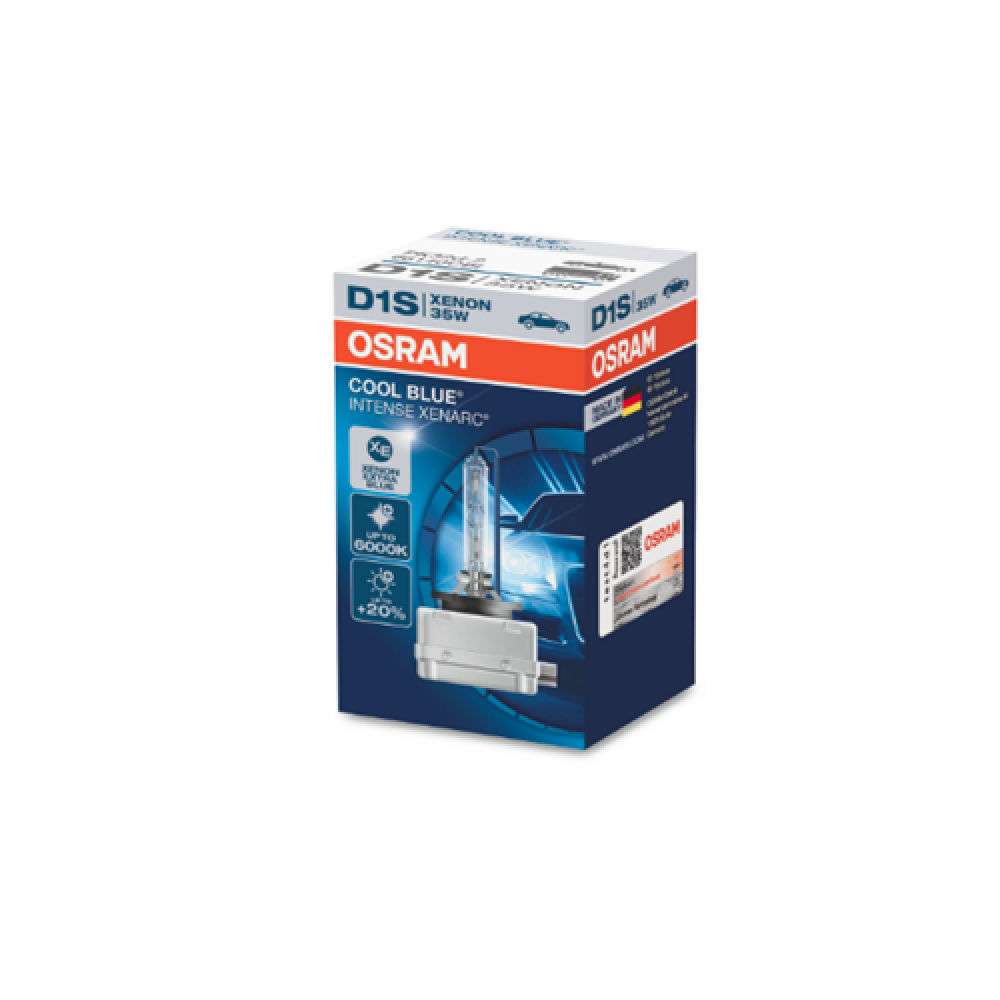 Osram 85V 35W PK32d-2 D1S +20% day light 6000K Xenon Cool Blue Intense 66140CBi