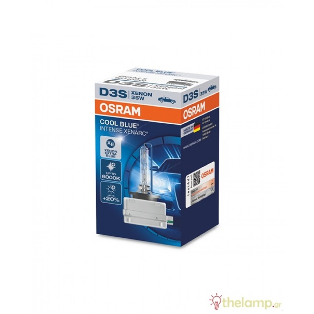 Osram 42V 35W PK32d-5 D3S +20% day light 6000K Xenon Cool Blue 66340CBi