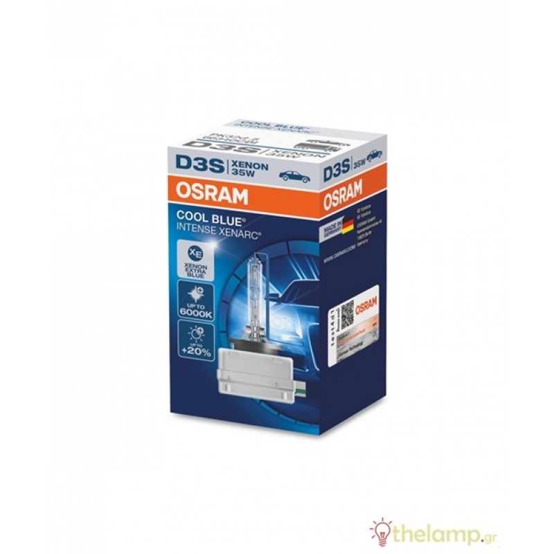 Osram 42V 35W PK32d-5 D3S +20% day light 6000K Xenon Cool Blue 66340CBi