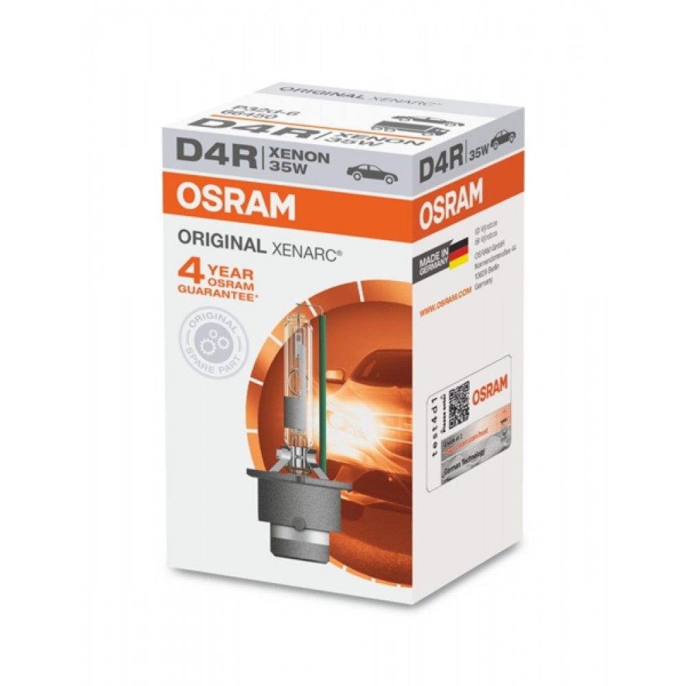 Osram 42V 35W P32d-6 D4R +16% cool white 4300K Xenon Original 66450