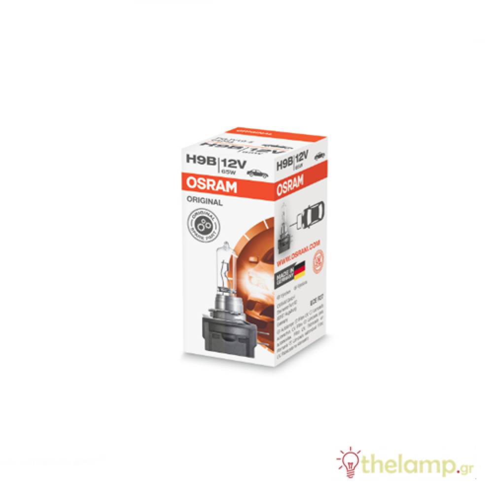 Osram 12V 65W PGJY19-5 H9B +10% Original Line 64243