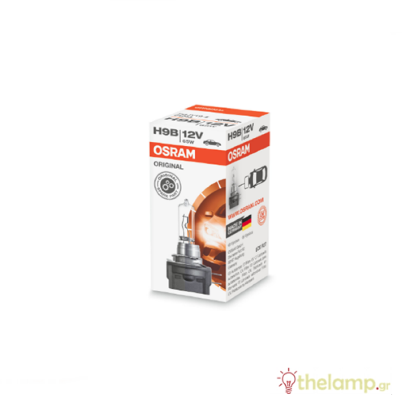 Osram 12V 65W PGJY19-5 H9B +10% Original Line 64243
