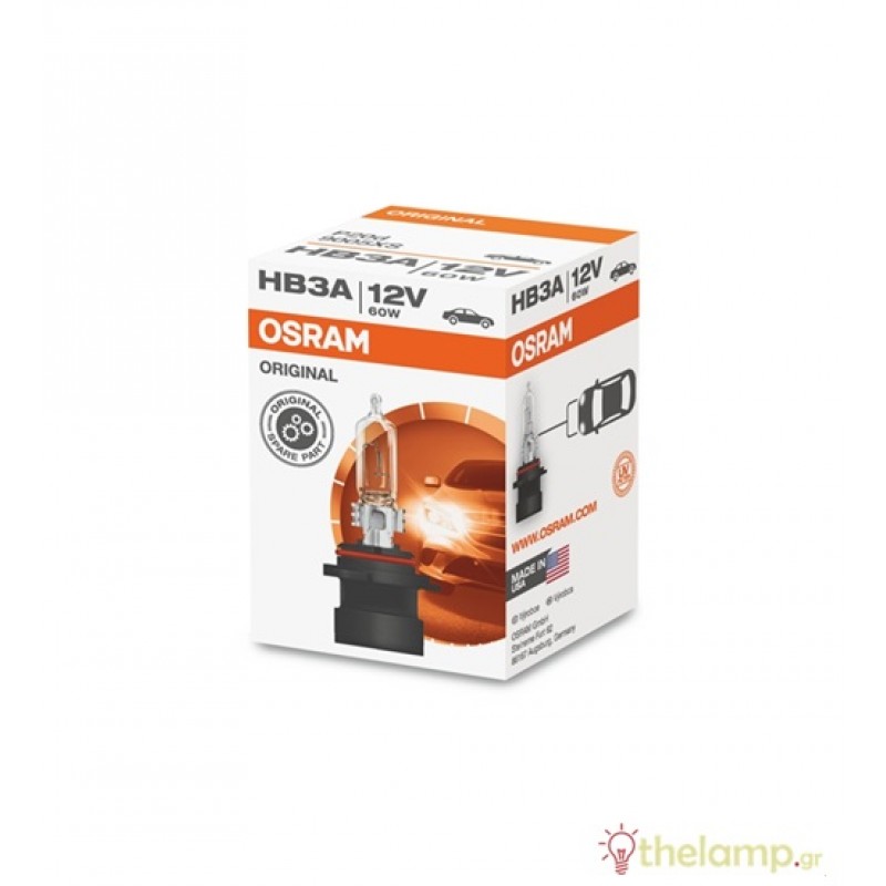 Osram 12V 60W P20d HB3A +12% Original Line 9005XS