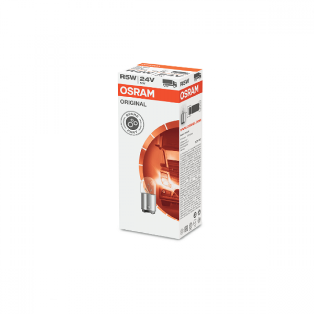 Osram 24V 5W BA15d R5W +25% Original Line 5626 Osram 24V 5W BA15d R5W +25% Original Line 5626