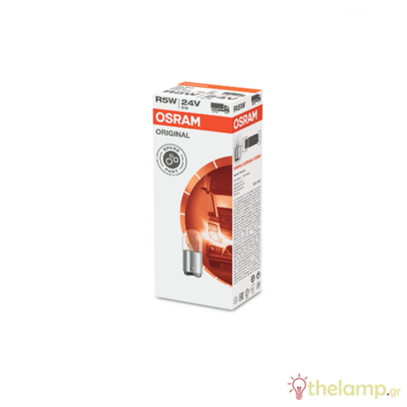 Osram 24V 5W BA15d R5W +25% Original Line 5626