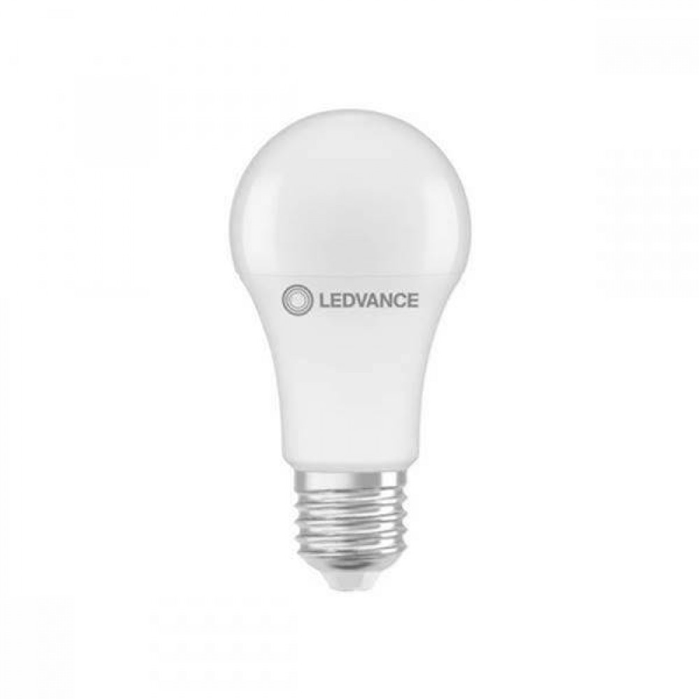 Led classic bulb A75 10W E27 230V cool white 4000K value Osram