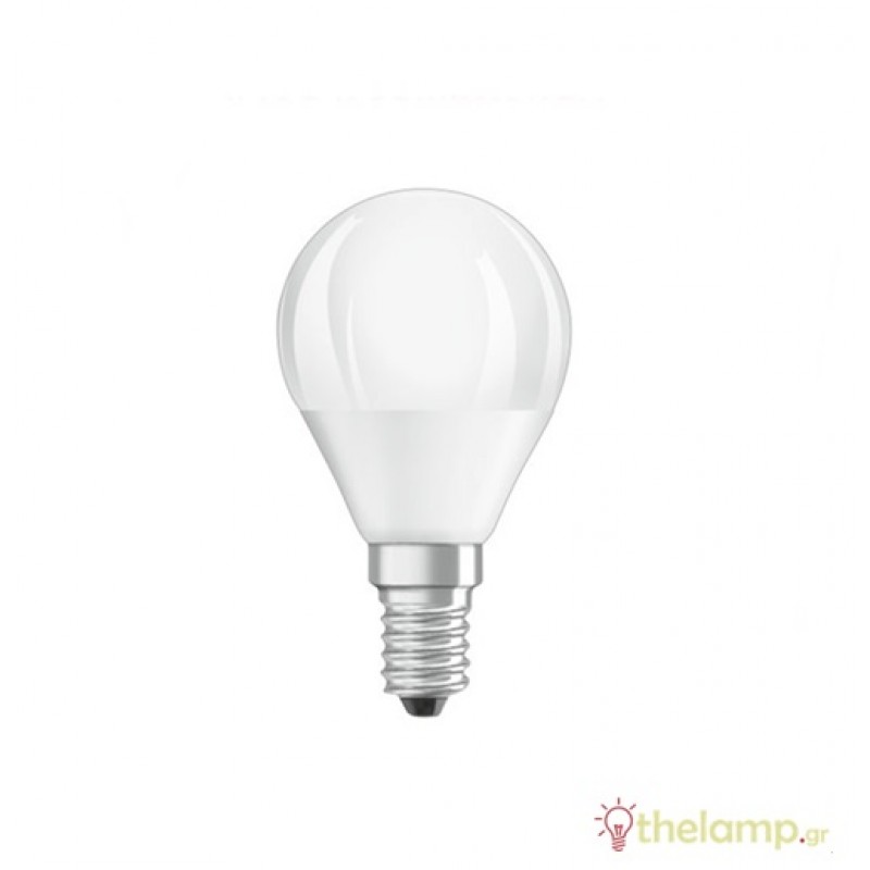 Led γλομπάκι P40 240V 4.9W E14 warm white 2700K Value Classic Osram