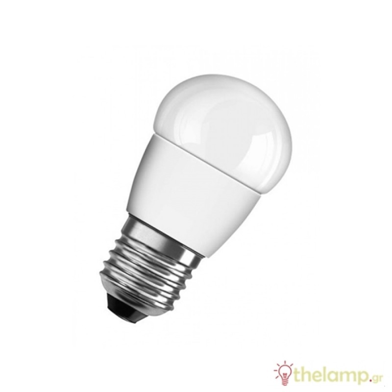 Led γλομπάκι P40 240V 4.9W E14 cool white 4000K Value Classic Osram