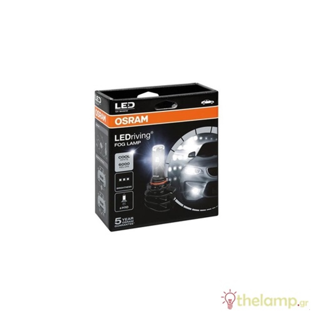 Osram Led 12V 13W PY20d H10 day light 5800K LEDriving Fog Lamp DUO BOX 9645CW