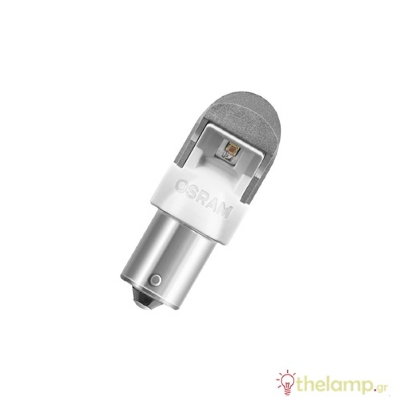Osram Led 12V 2W BA15s P21W κόκκινο LEDriving Premium DUO blister 7556R-02B