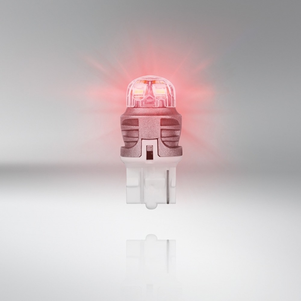 Osram Led 12V 1.5W W3x16d W21W red LEDriving Premium DUO blister 7905R-02B