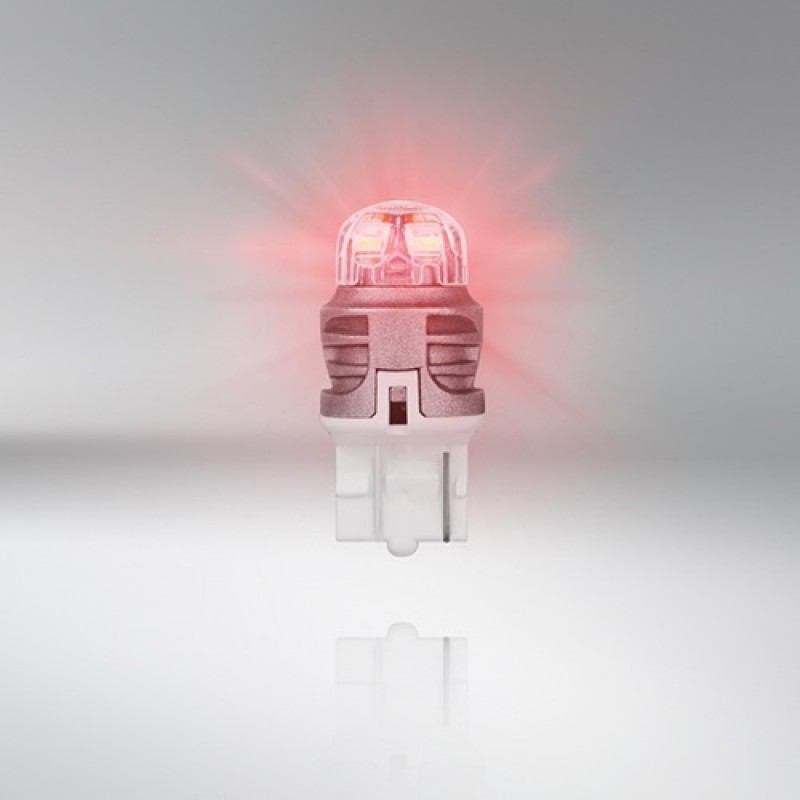 Osram Led 12V 1.5W W3x16d W21W κόκκινο LEDriving Premium DUO blister 7905R-02B