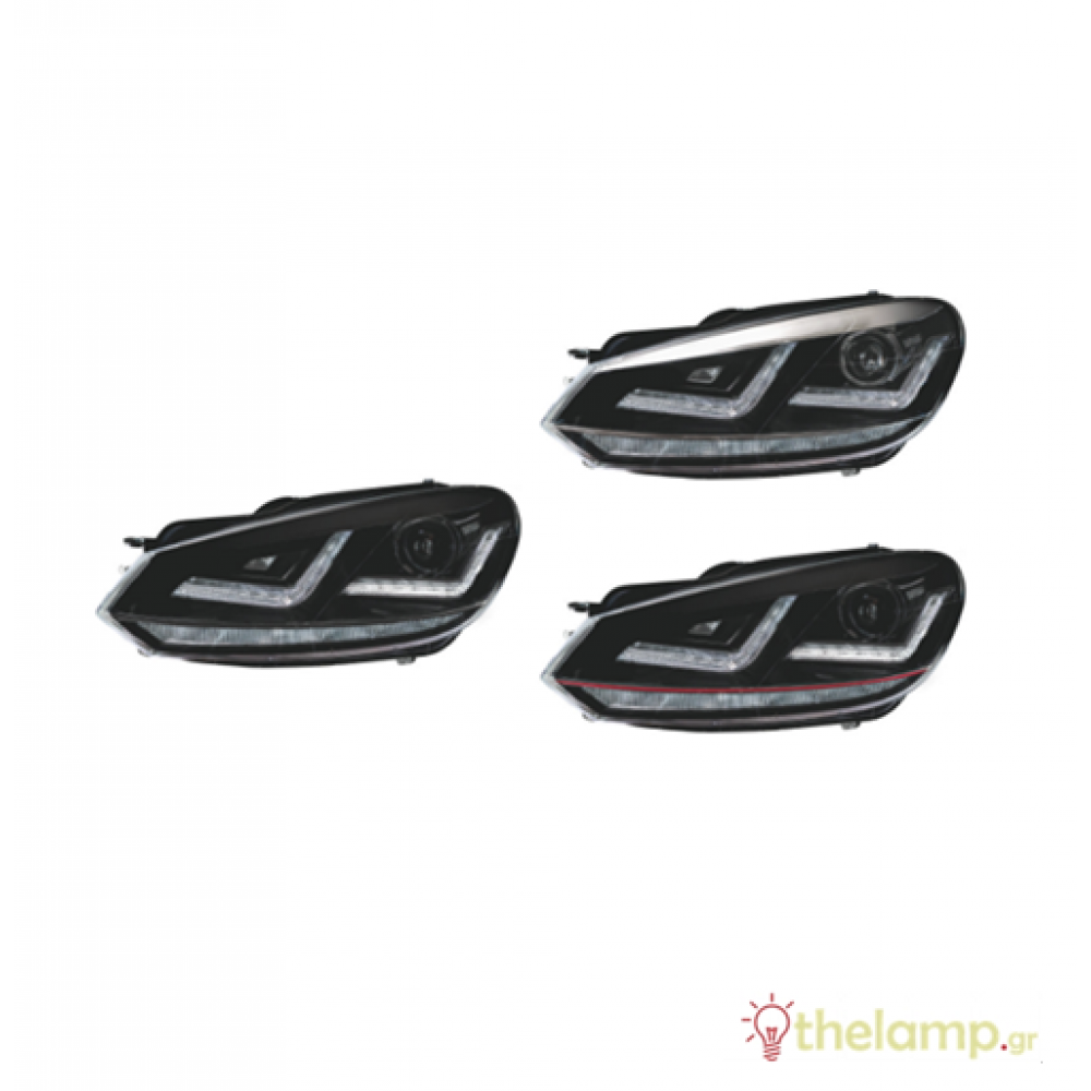 Car lighting Led 12V 70W Xenon black edition VW Golf 6 LEDriving BLI1 LEDHL102-BK Osram