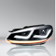 Car lighting Led 12V 70W Xenon chrome edition VW Golf 6 LEDriving BLI1 LEDHL102-CM Osram