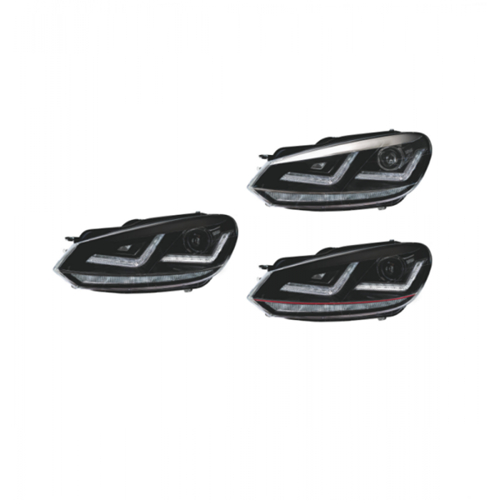 Car lighting Led 12V 70W Xenon chrome edition VW Golf 6 LEDriving BLI1 LEDHL102-CM Osram